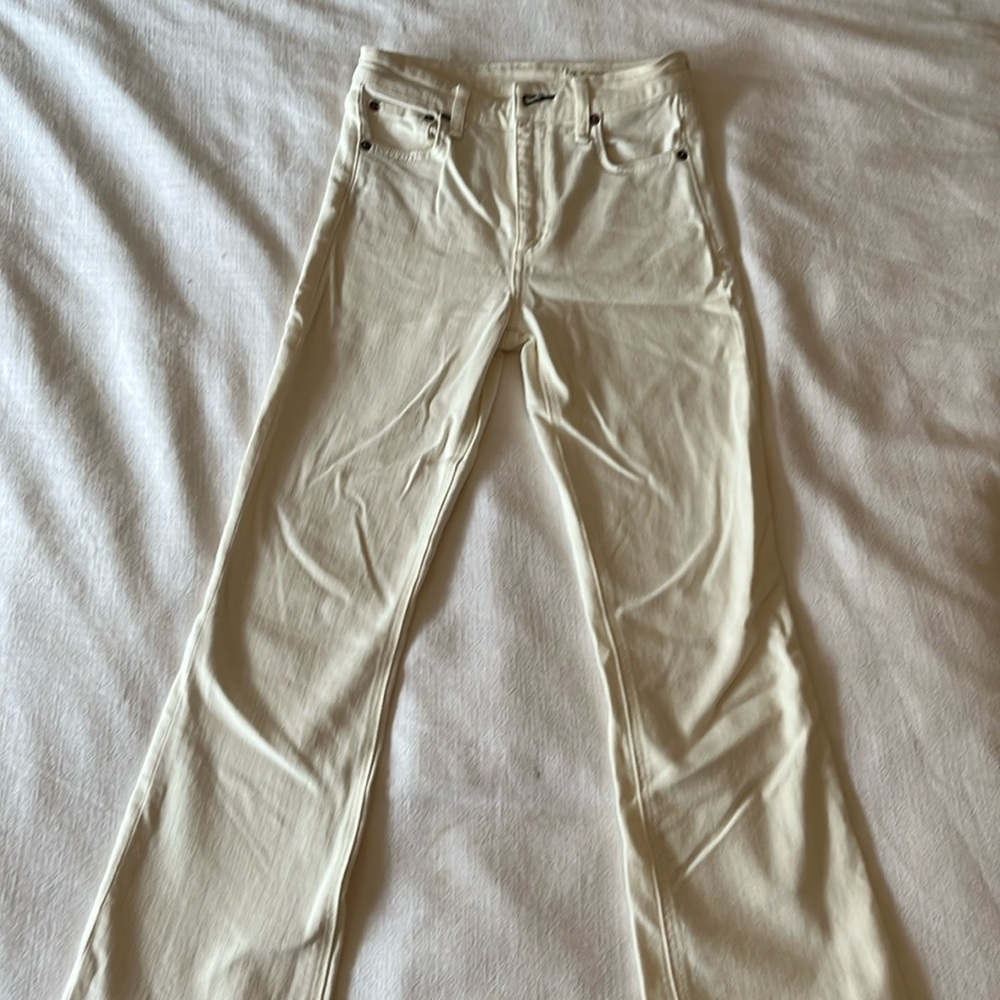 Rag & Bone high rise ankle flare denim